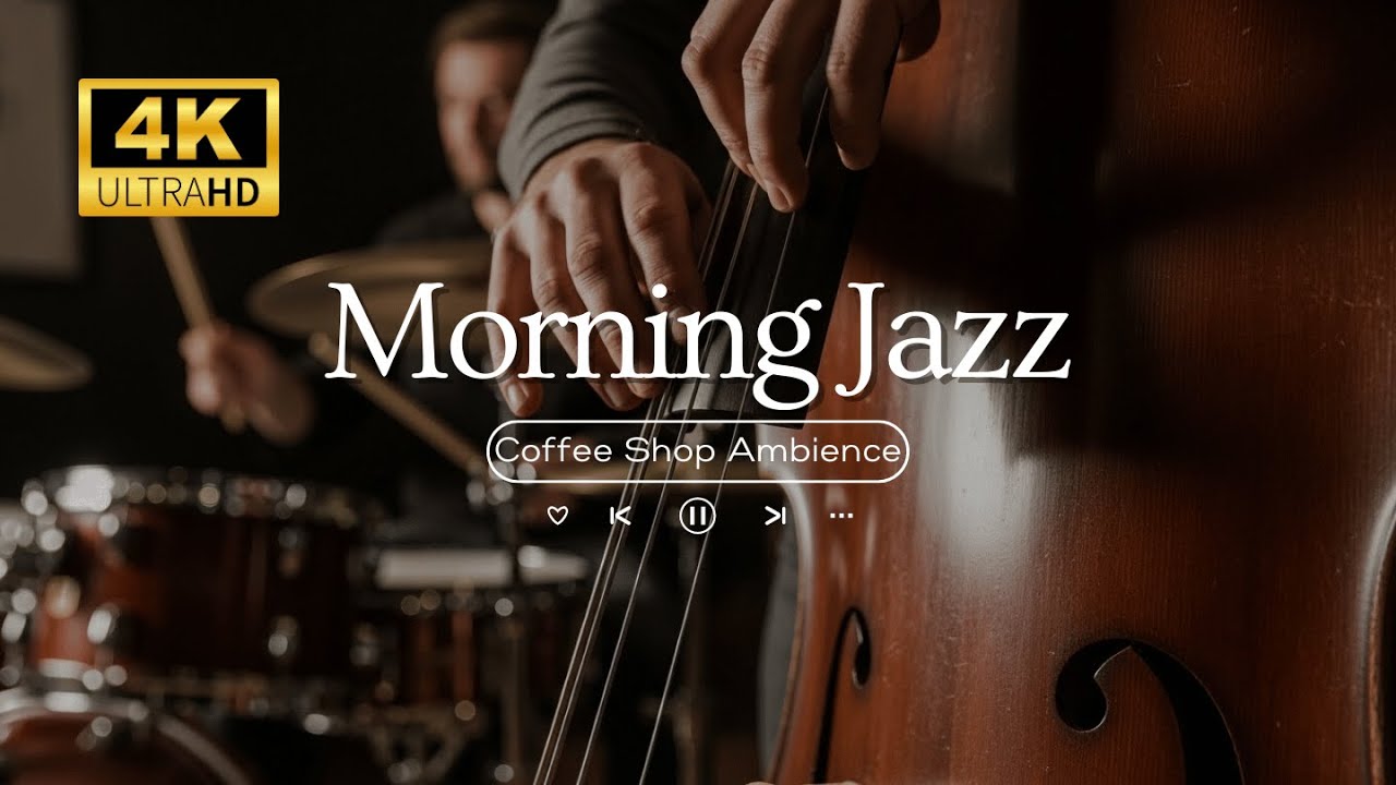 Cozy Outdoor Garden Cafe With Relaxing Jazz - Peaceful Daytime Ambience For Focus, Study & Work