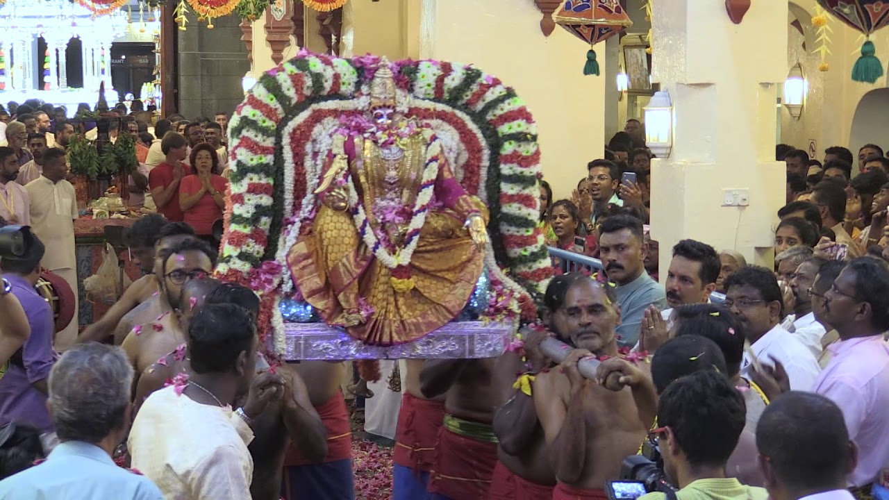 Day 2- Highlights of the Arrival of Sri Mariamman's Silver Chariot at Sri Mariamman Temple.
