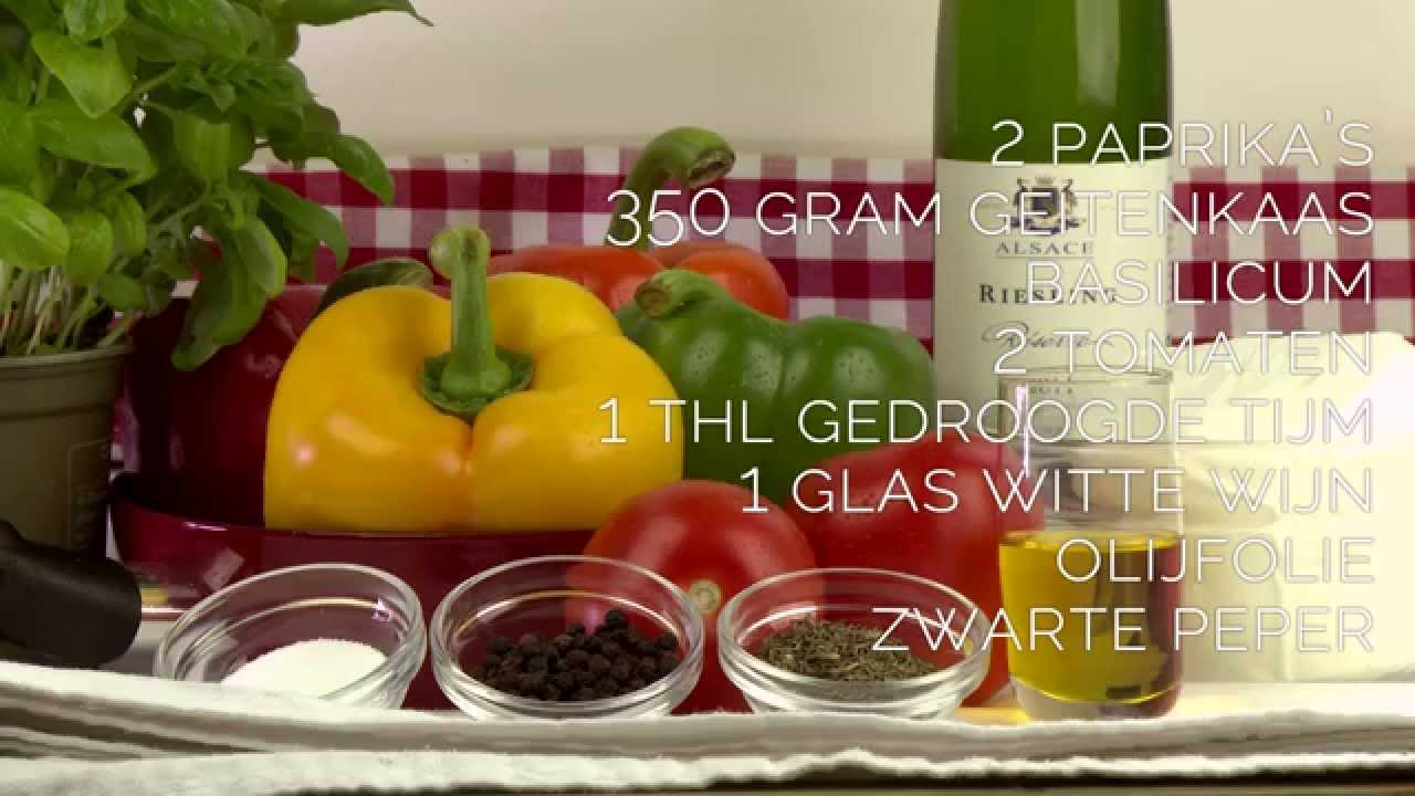 Gevulde paprika's - Wie Kookt