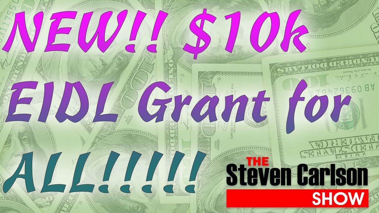 💰💰  [NEW] $10,000 EIDL Grant for ALL &ndash; NOT Just Low Income @JasonMcElhone