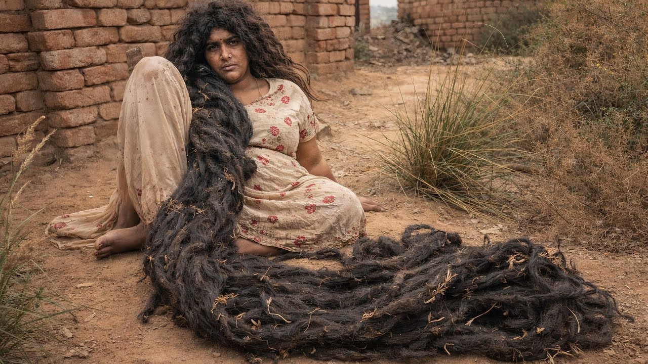 Hair 3 METERS LONG!! 😱 Homeless Woman’s Tragic Story & Last Haircut | INSANE Transformation