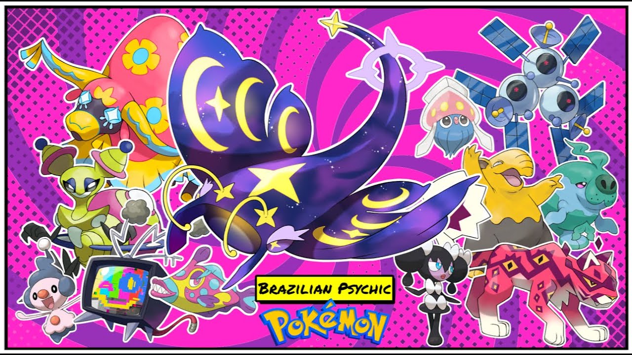 PSYCHIC POKÉMON for a BRAZILIAN REGION! The Zonhe Region!