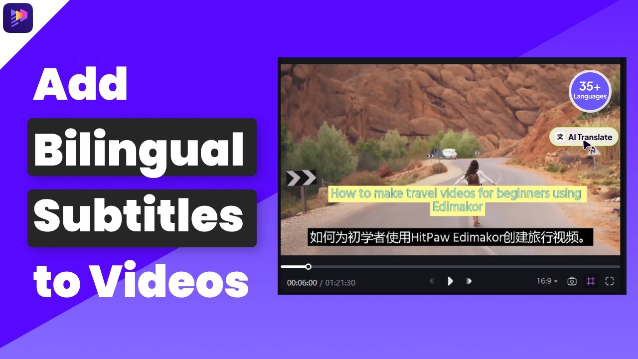 How to Add Bilingual Subtitles to Videos | Translate to Any Language