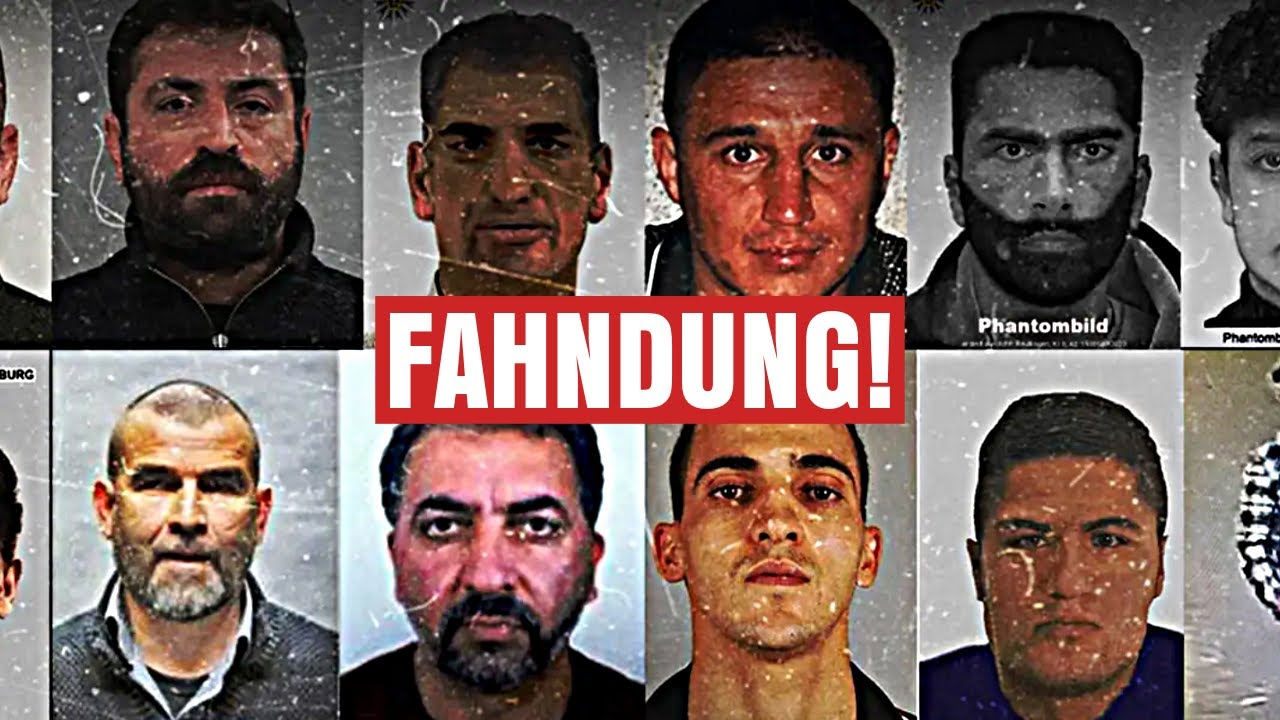 Das sind Deutschlands meistgesuchte Verbrecher!