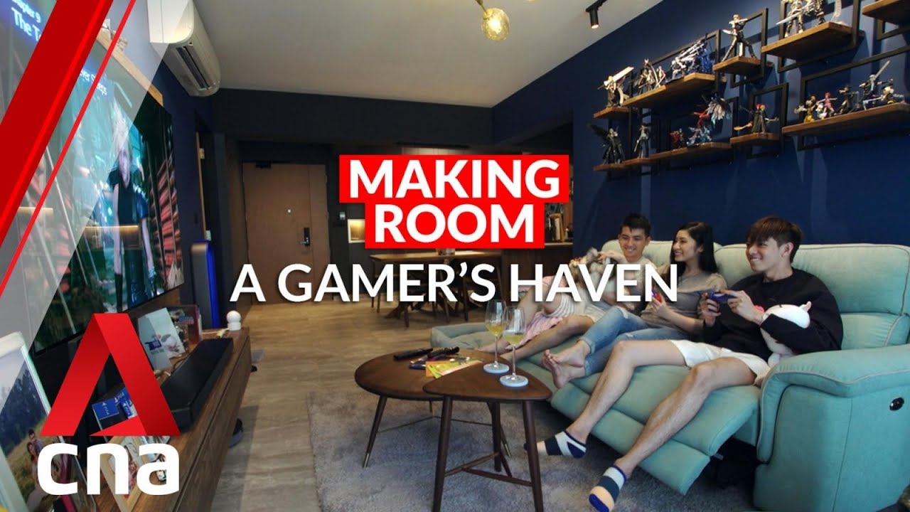 Making Room: This home has a gaming room and lots of toys on display | CNA Lifestyle