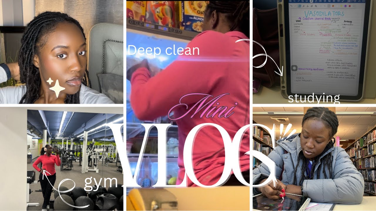 USA LIVING 🇺🇸| week in my life; ERRANDS| KIDS| NURSING SCHOOL| DEEP CLEAN| STUDYING