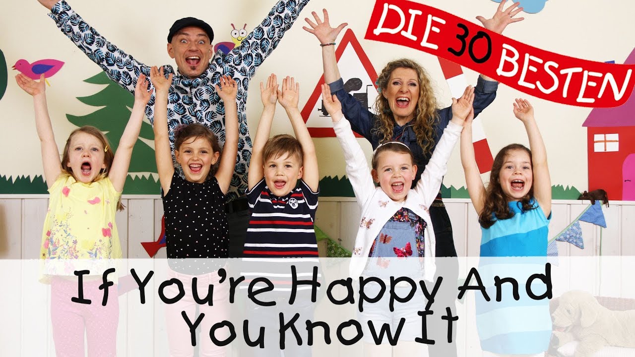 👩🏼 If You're Happy And You Know It - Singen, Tanzen und Bewegen || Kinderlieder