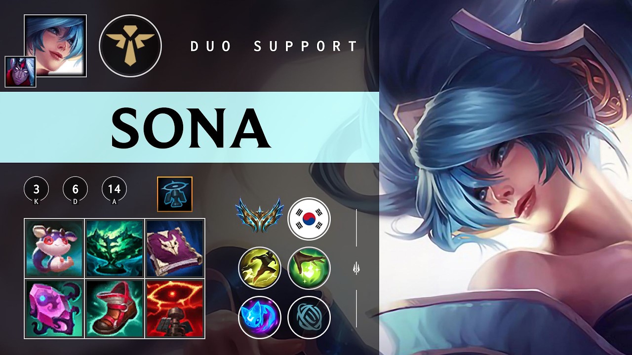Sona Support vs Milio - KR Challenger Patch 26.04