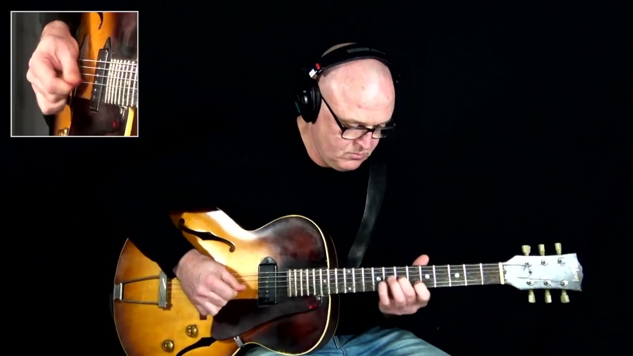 Martijn van Iterson - Giant Steps (Jazz Guitar Solo)