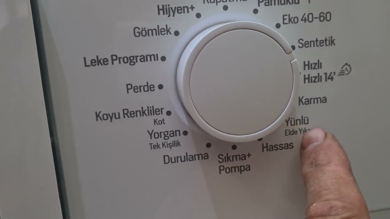 Çamaşır Makinası Nasıl Çalıştırılır | Arçelik Çamaşır Makinası Çalıştırma.