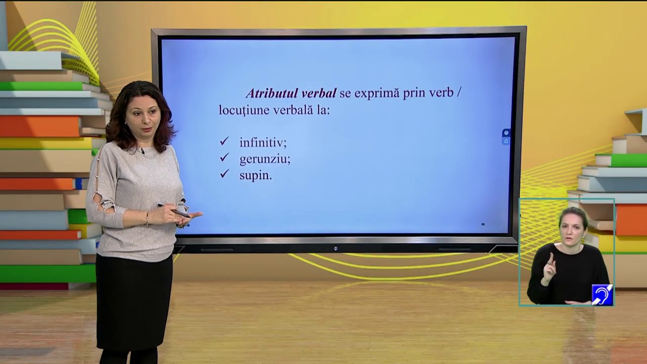TeleŞcoala: Limba şi literatura română clasa a VIII-a – Atributul (@TVR2)