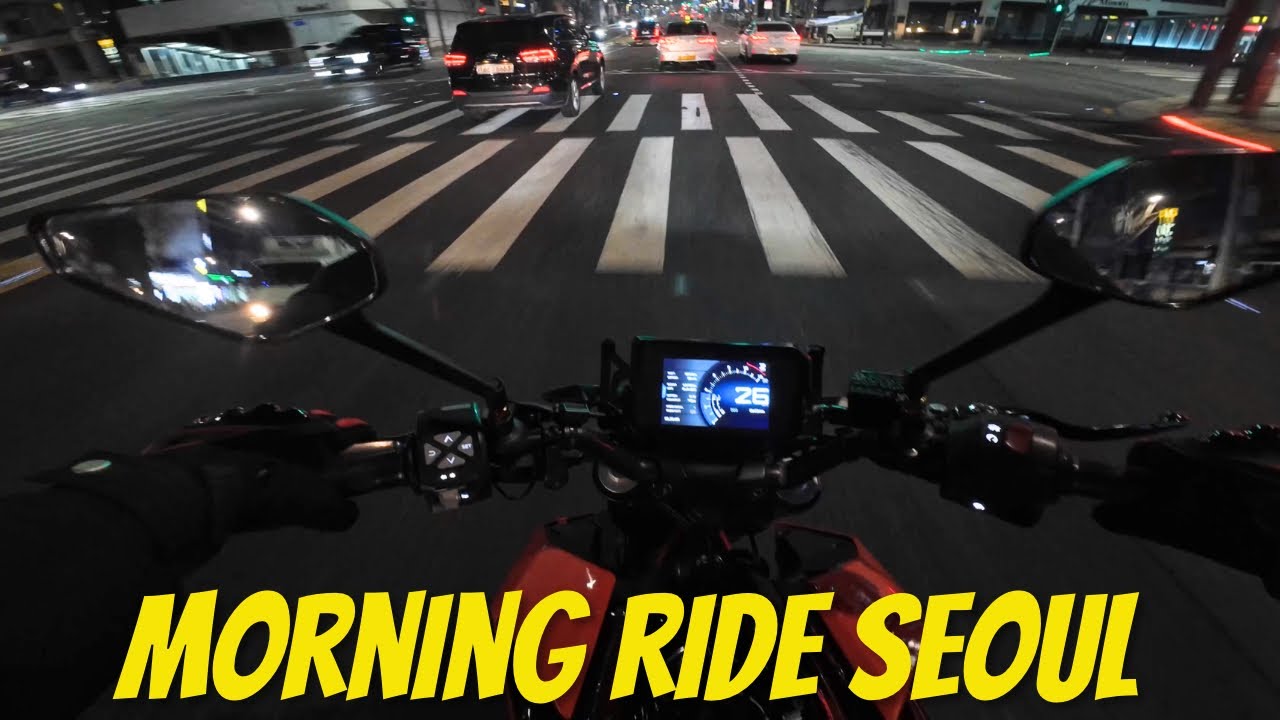 KTM DUKE 390 RIDE IN KOREA