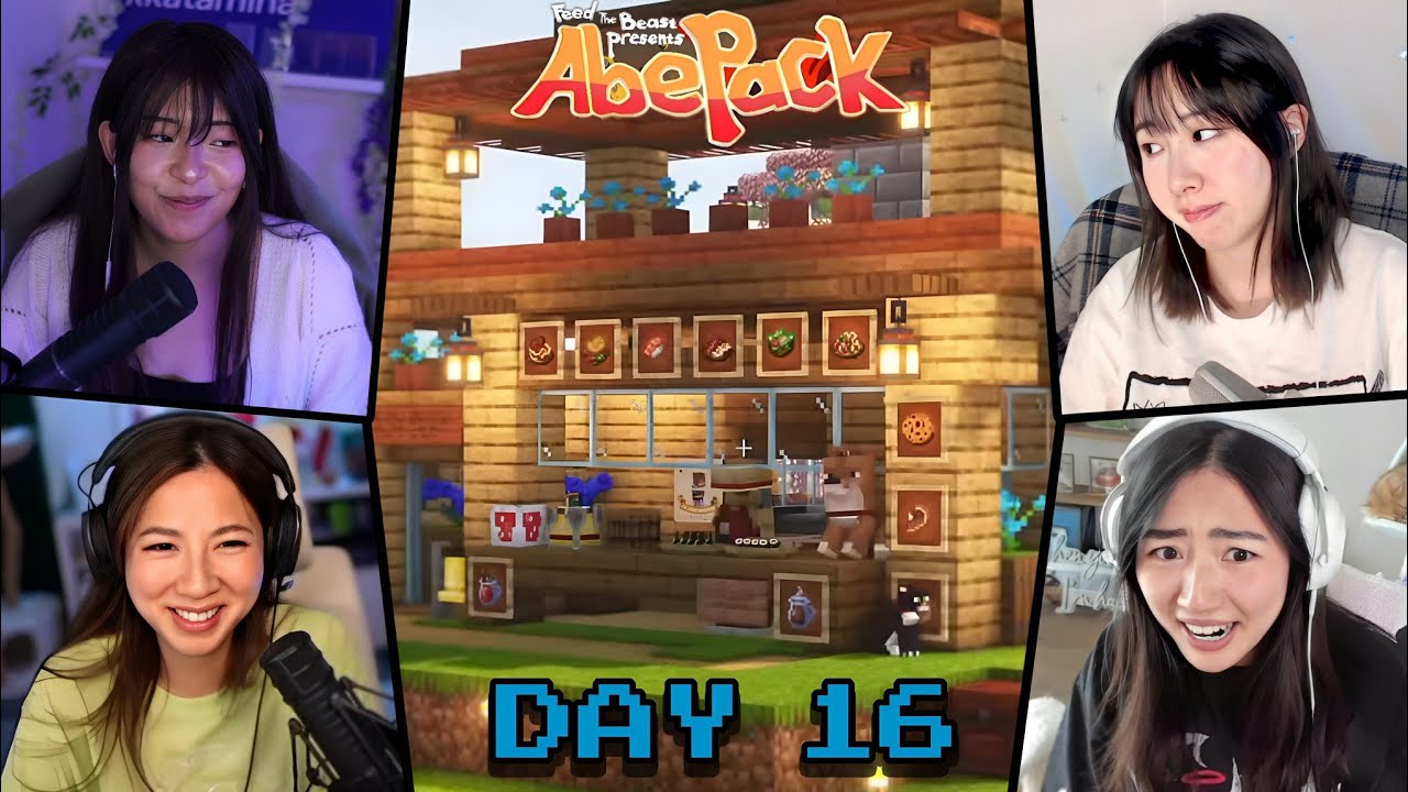 Miyoung Exposing Leslie Bakery | AbePack Minecraft SMP (DAY 16)