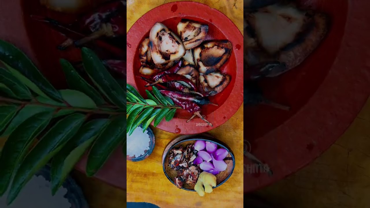 Chuttaracha Chammanthi | ചുട്ടരച്ച ചമ്മന്തി | Dakshina | Sarang #recipes #food #coconut