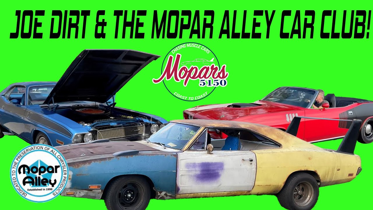 🏁 Mopar Alley Madness! INSANE Muscle Cars + A Joe Dirt Daytona Plot Twist! 😱🔥