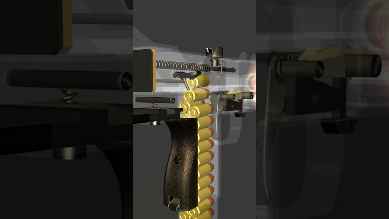 Inside a MAC-10 Gun: How It Fires Explained! 🔥💥 | The Pissa