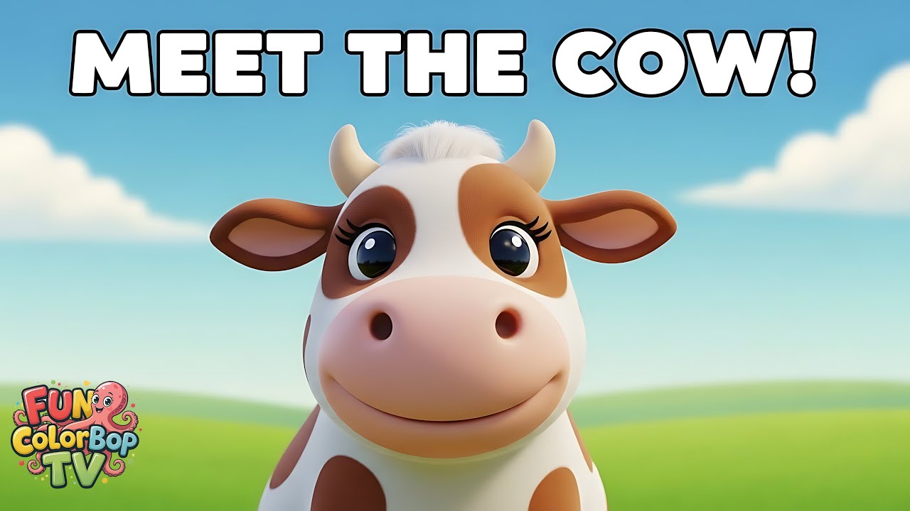 Fun on the Farm! 🐮 A Happy Animal Song for Kids | Gentle Barnyard Adventure