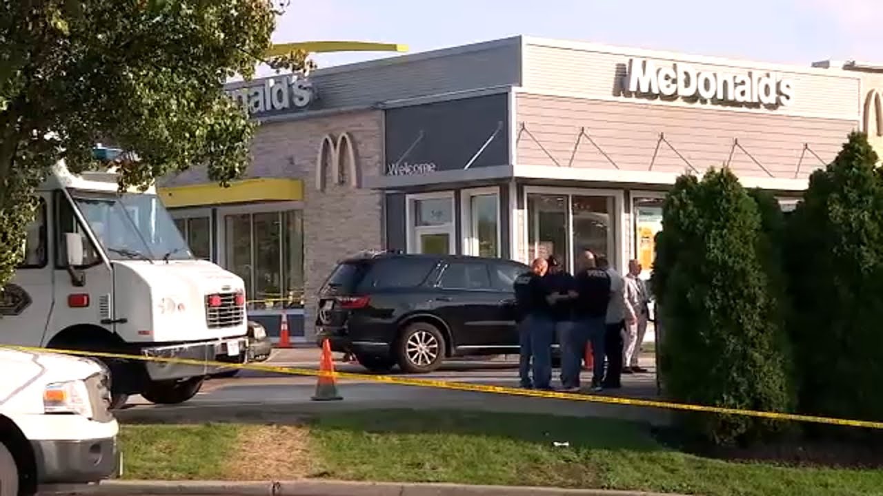 1 killed in apparent shooting at McDonald's on Long Island