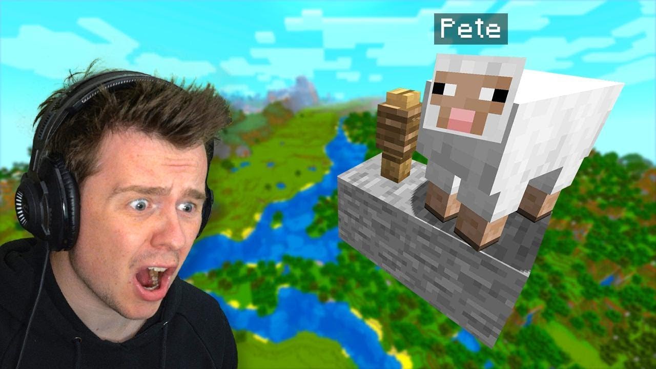 My Friend *HID* My Pet Sheep HERE In Minecraft!