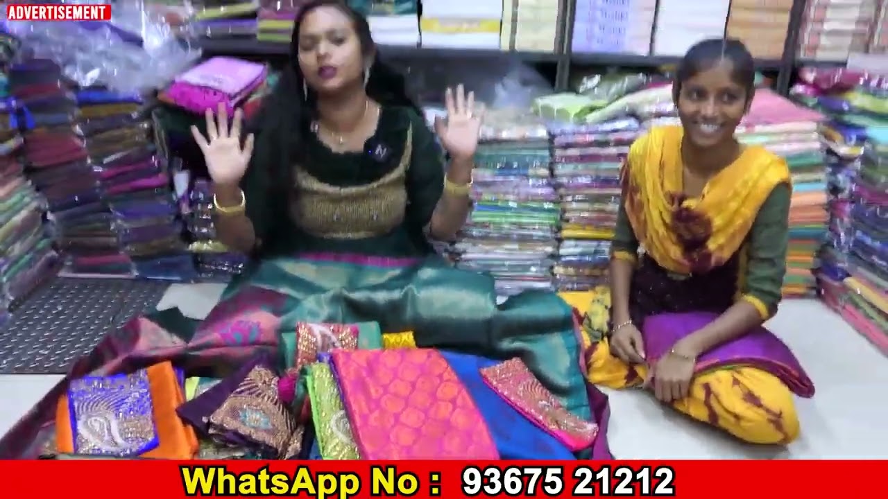 Diwali new Saree wholesale Sri ashapuri textile twonhal coimbatore 250. N H ROAD TWONHAL 9367521212