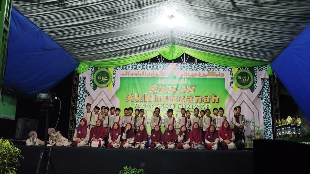 Acara akhirussanah madin Hidayatullah desa ngadri Binangun Blitar (2029)