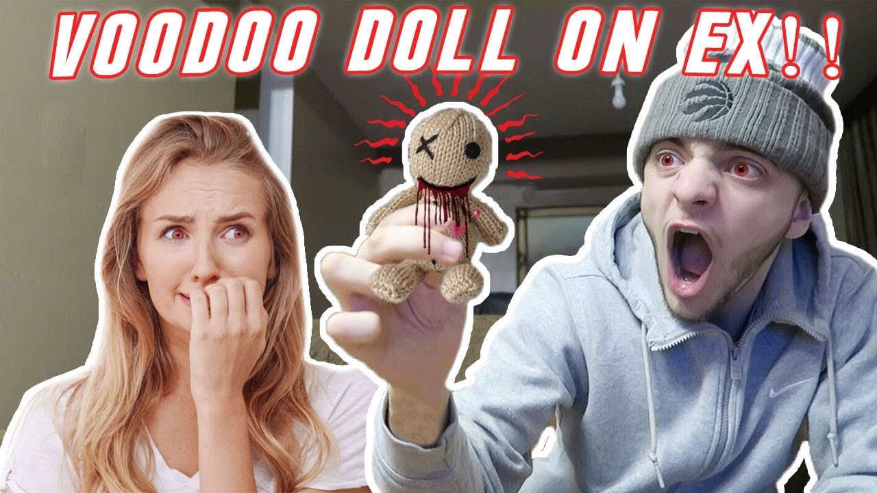 REAL LIFE VOODO DOLL ON MY EX GIRLFRIEND AT 3AM!! *IT WORKED*