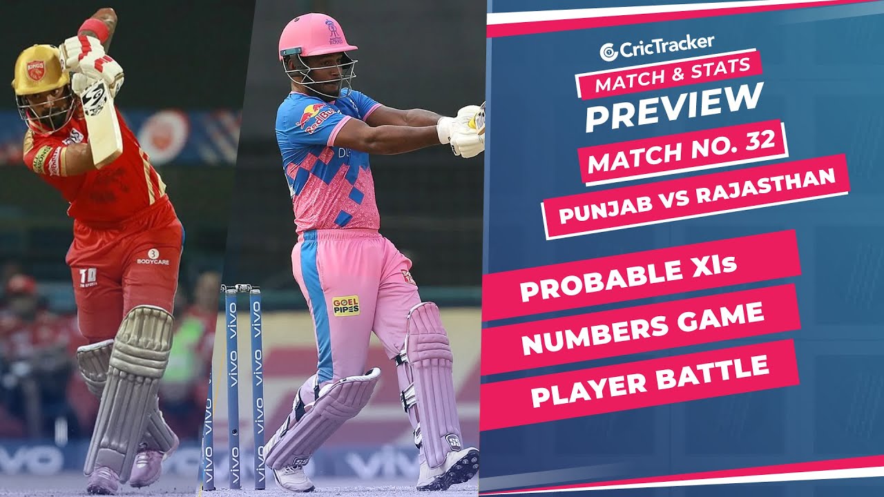 IPL 2021: Match 32, PBKS vs RR Predicted Playing 11, Match Preview & Head to Head Record - Sep 21st