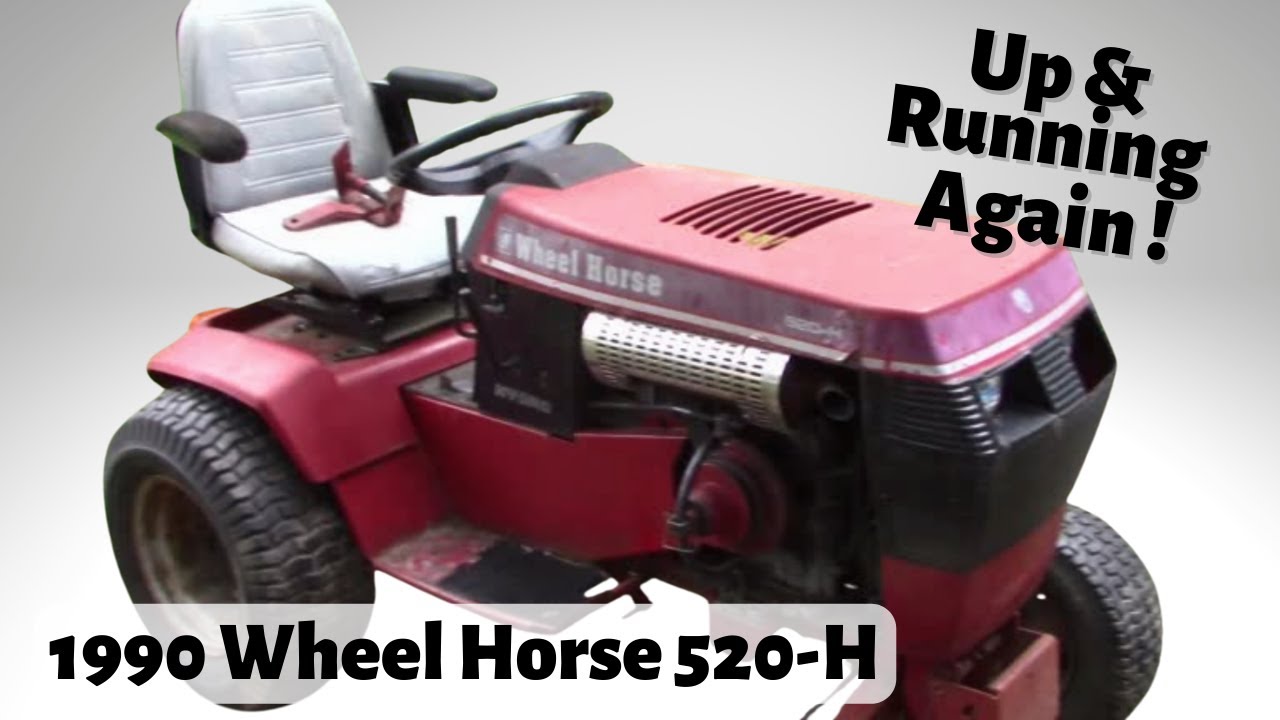 STEPS to TAKE to Get an Old Tractor RUNNING AGAIN - 1990 Wheel Horse 520H