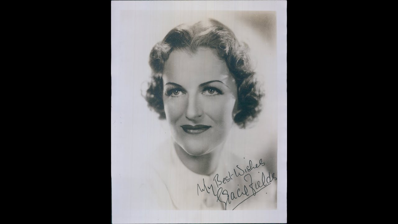 Gracie Fields  CBE, 81 (1898-1979) UK Singer/Actress/comedienne