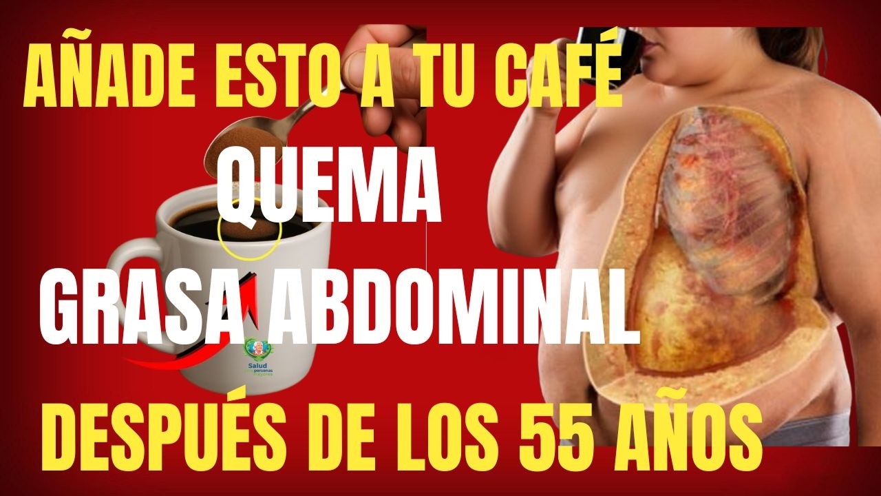 El hábito del café matutino que ayuda a quemar grasa abdominal después de los 55 años
