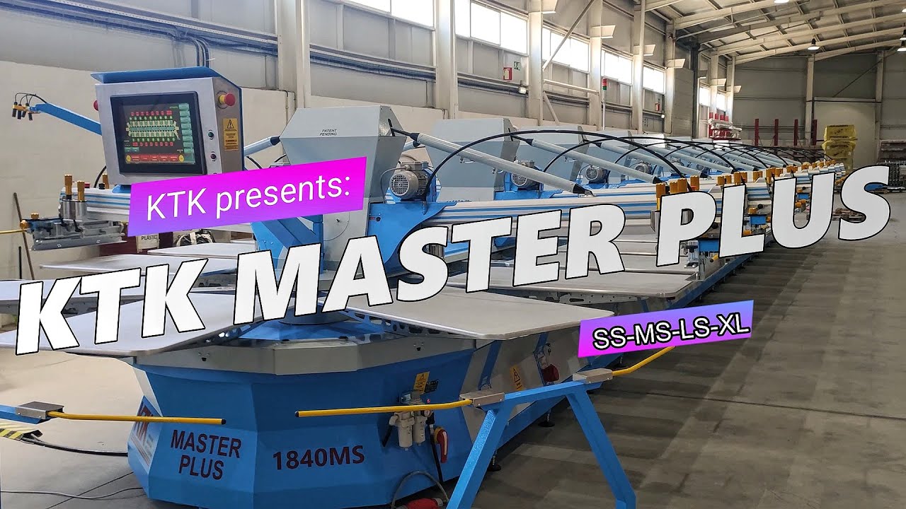 Screen-Printing Machines: KTK MASTER PLUS