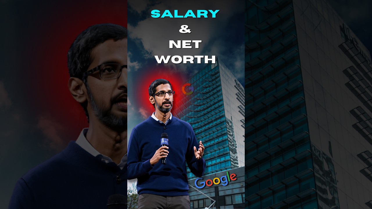 Google CEO salary & net worth?🤯#shorts #ytshorts #trending