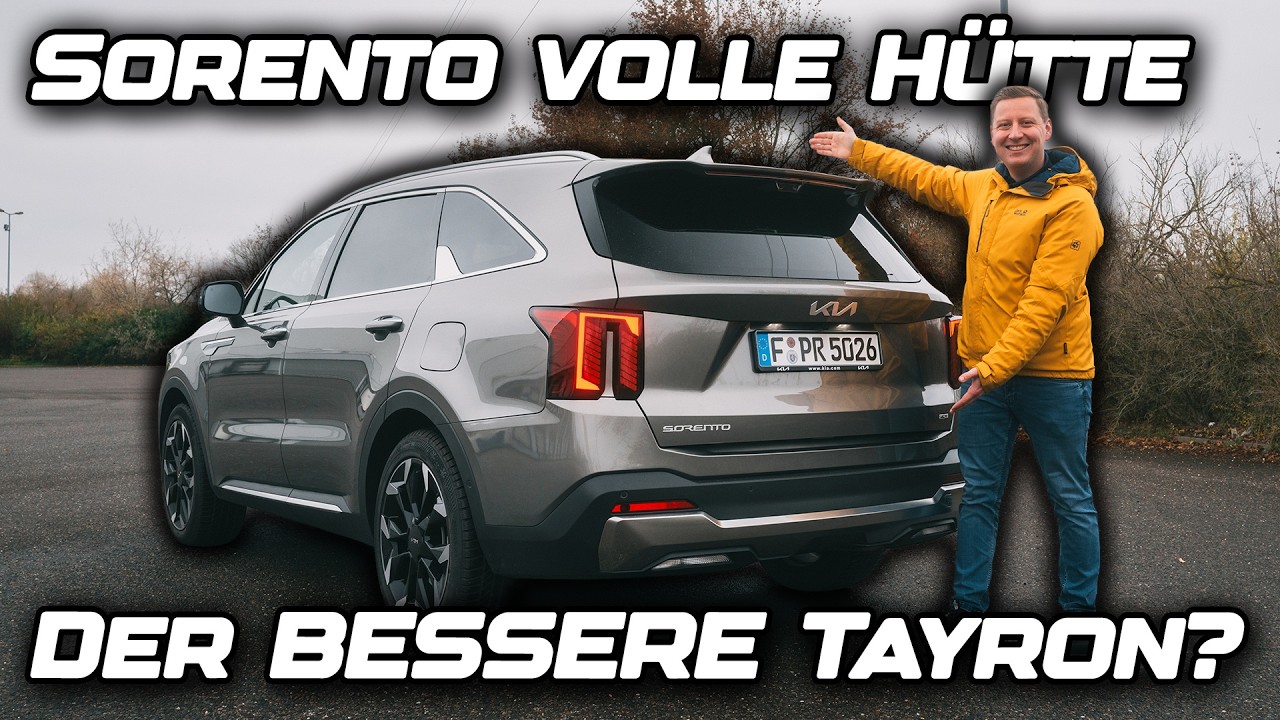 2025 KIA Sorento Platinum 2.2 CRDi AWD (194PS, 440Nm) | BESSER als ein Tayron? | REVIEW