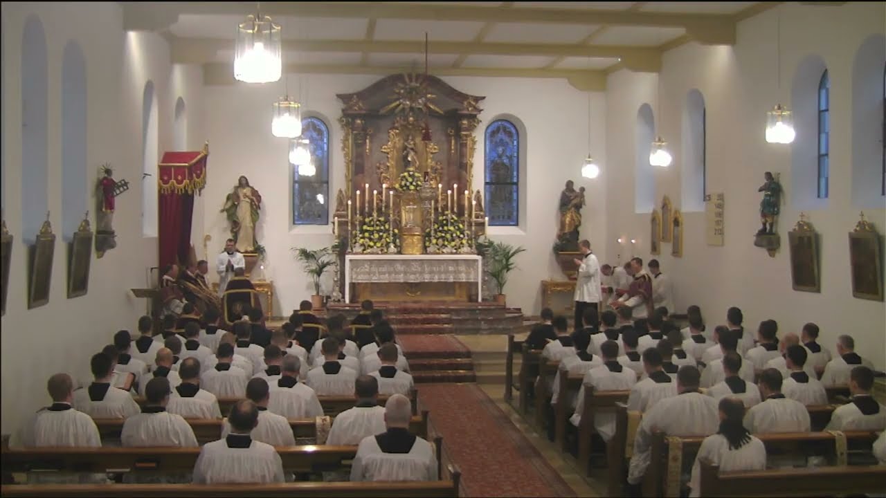 1. Februar 2026, 17:00 Uhr  - Pontifikalvesper mit Sakramentsandacht - Priesterseminar Herz Jesu