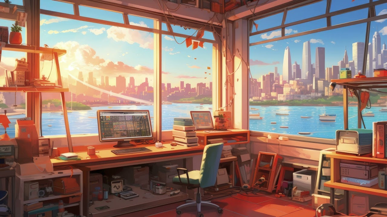 Slow Evening Lo-Fi Jazz — Wind Down & Let Go 🌇