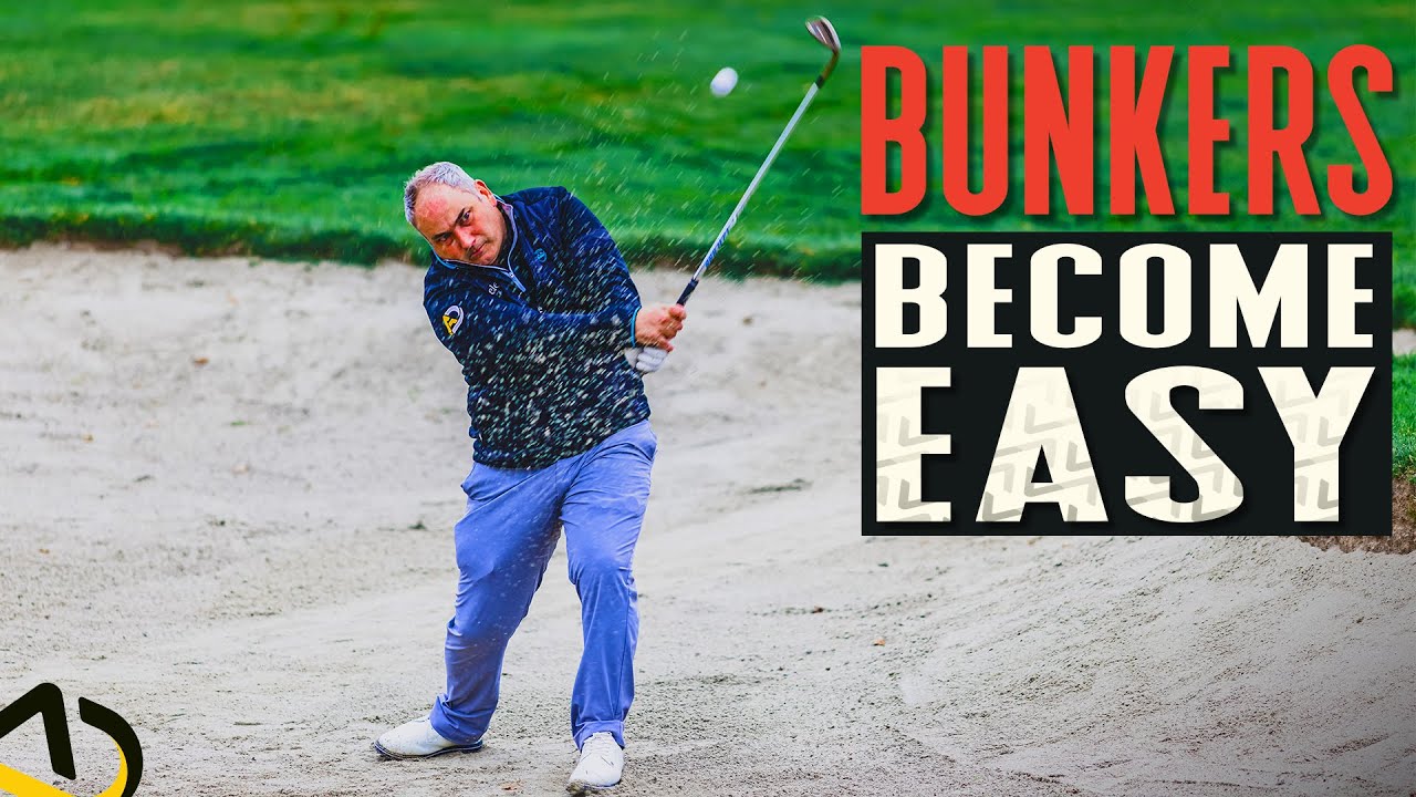 How To Get Out Of Deep Bunkers EVERY TIME In Golf