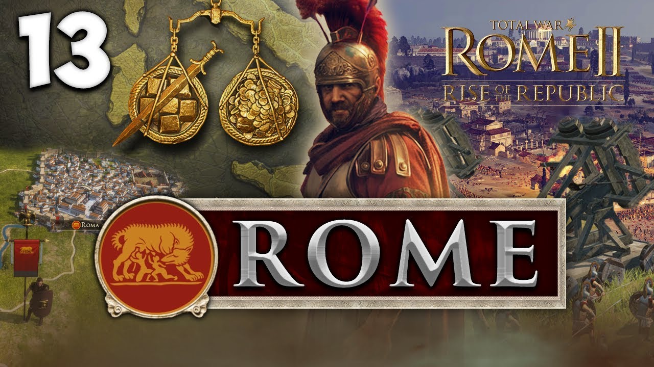 BARBARIAN INVASION! Total War: Rome II - Rise of the Republic - Rome Campaign #13
