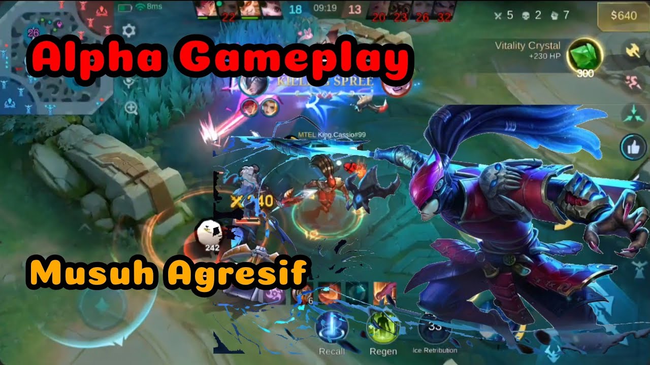 Alpha Gameplay mobile legend 