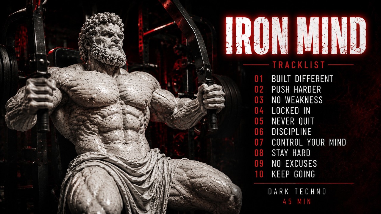 DARK TECHNO WORKOUT 2026 &bull; IRON MIND &bull; BUILT DIFFERENT (45 MIN)