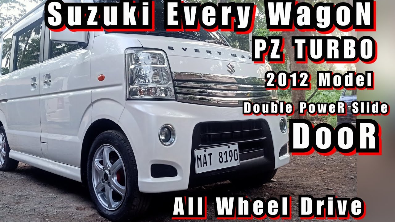 PZ TURBO Suzuki EverY WaGon AWD