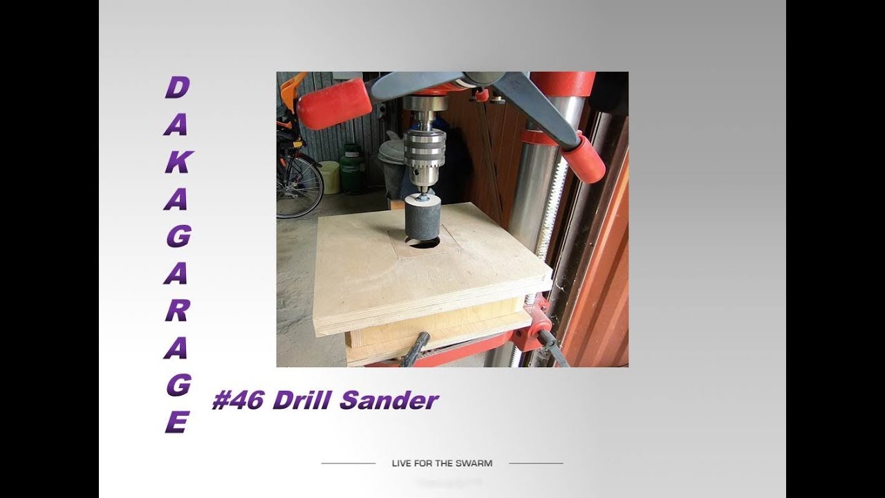 045 Drill Sander, Szlifierka z wiertarki :D