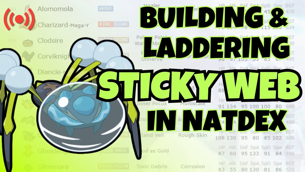 Building & Battling Sticky Web in NatDex!