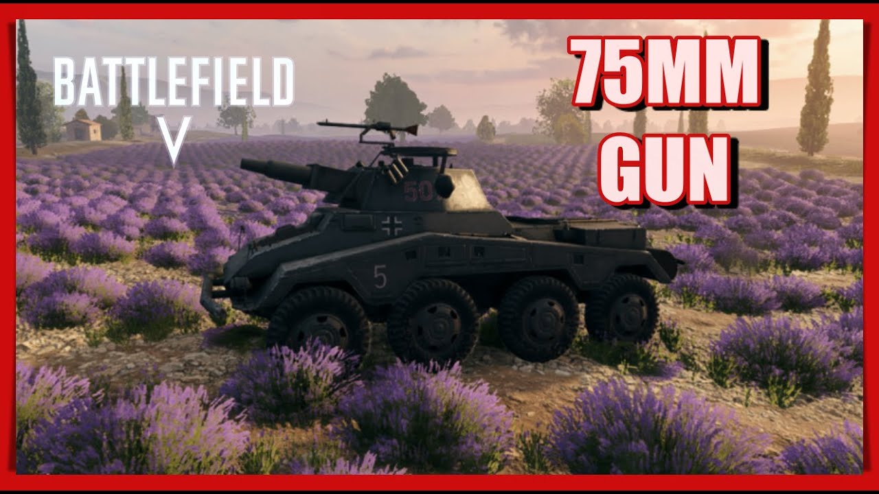 Gameplay With The 75MM Gun On The Puma - Battlefield 5