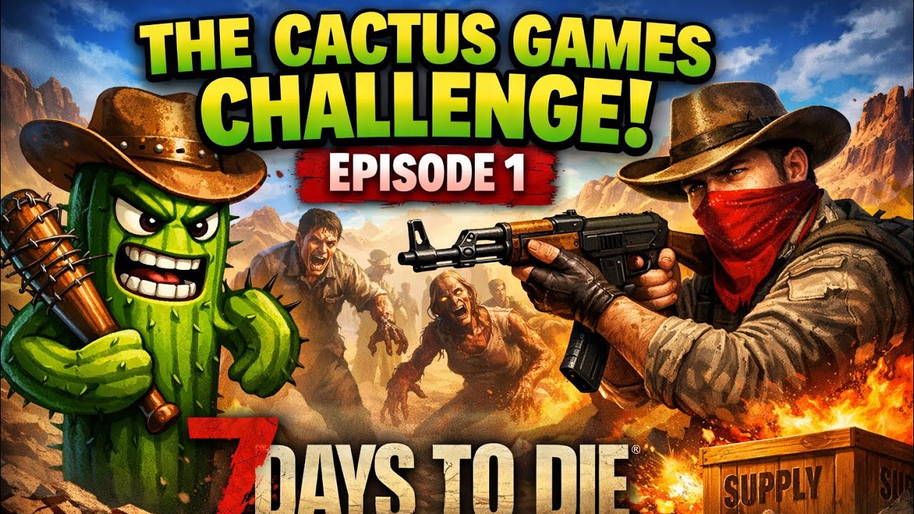 The Cactus Games Challenge Episode 1, 7 Days To Die