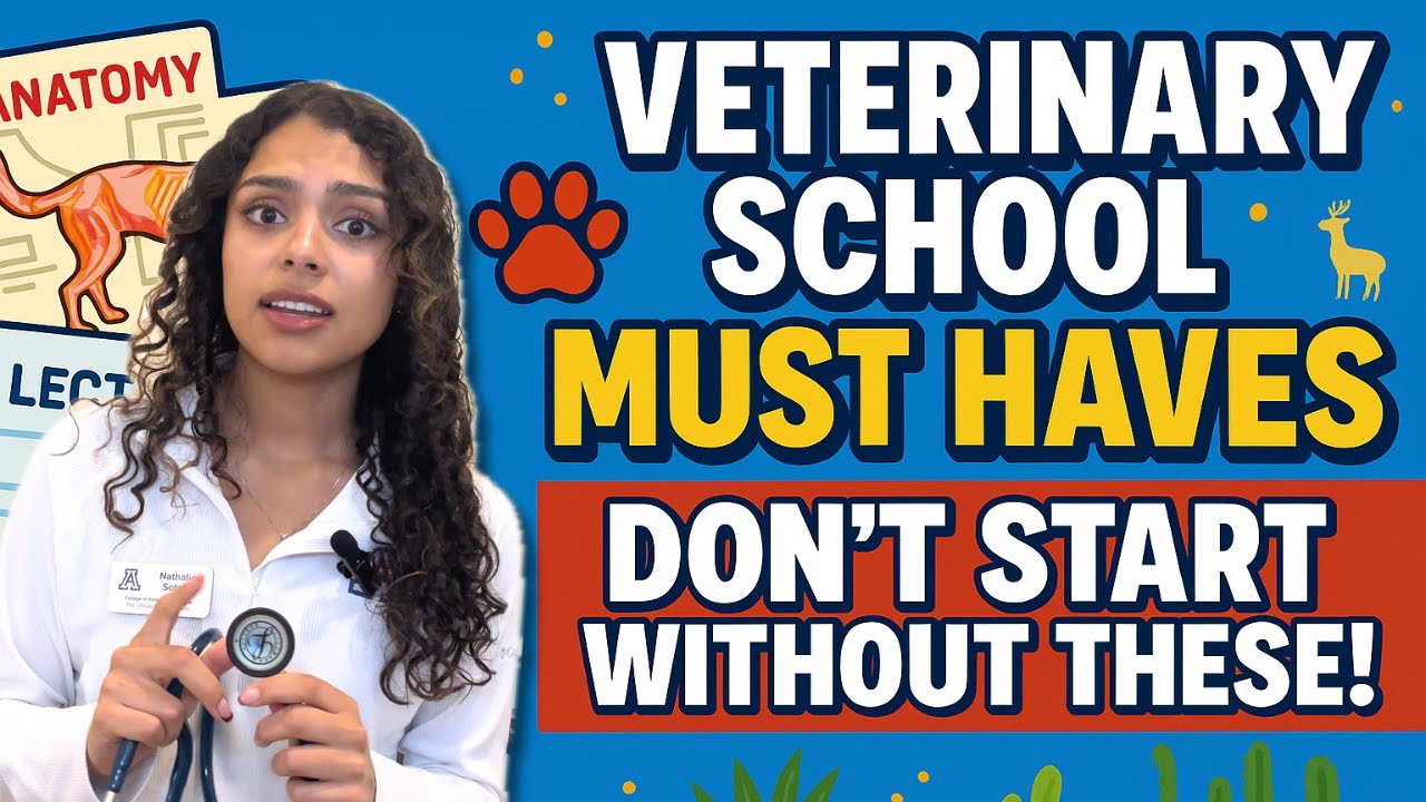 MUST-HAVE Vet School Supplies 🩺 | What I Wish I Knew Before 1st Year at UACVM!