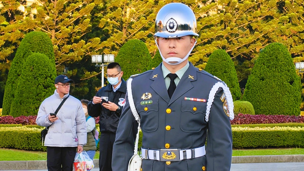 20260212 中正紀念堂 陸軍儀隊 禮兵巡查、訓練展示及降旗典禮