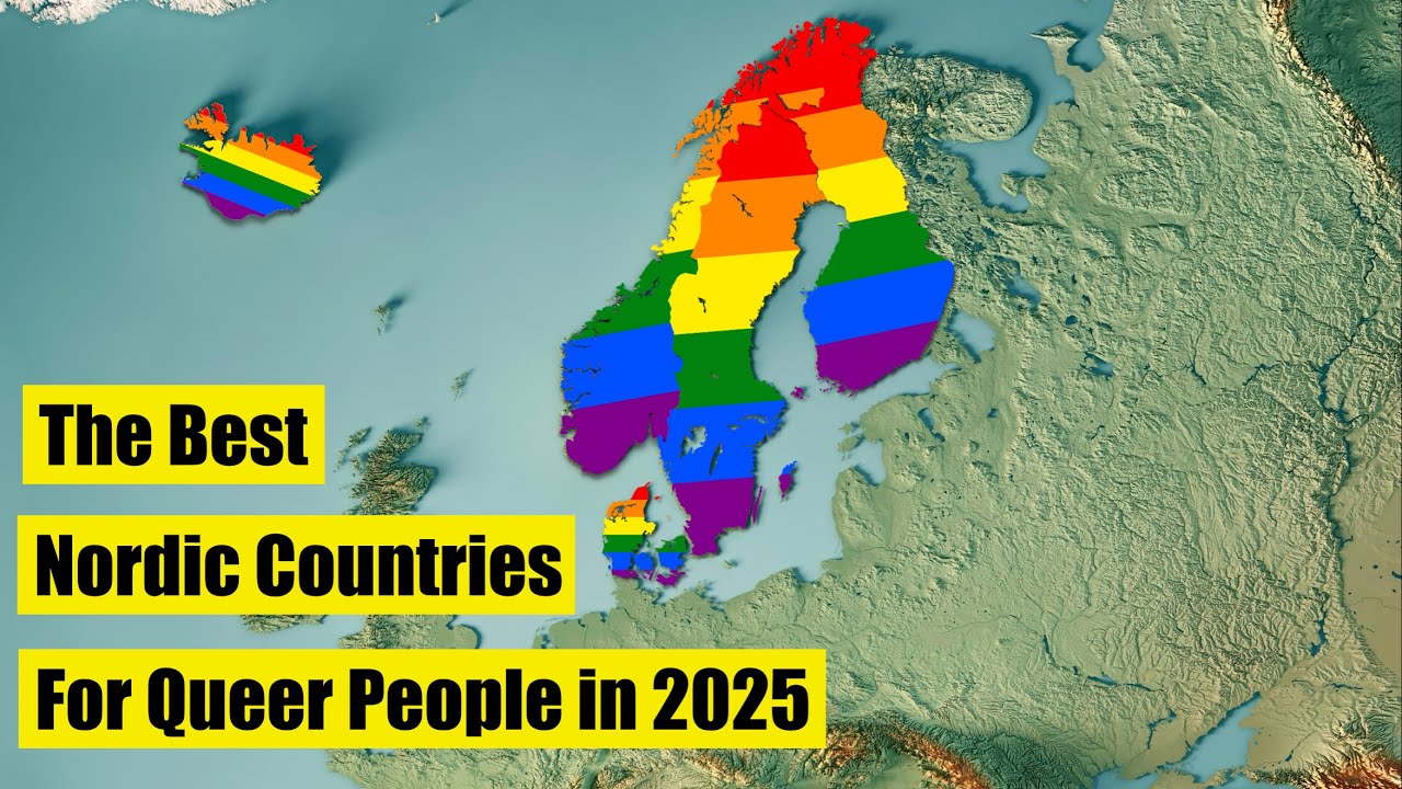 Ranking The Nordic Countries By LGBTQ Rights in 2025