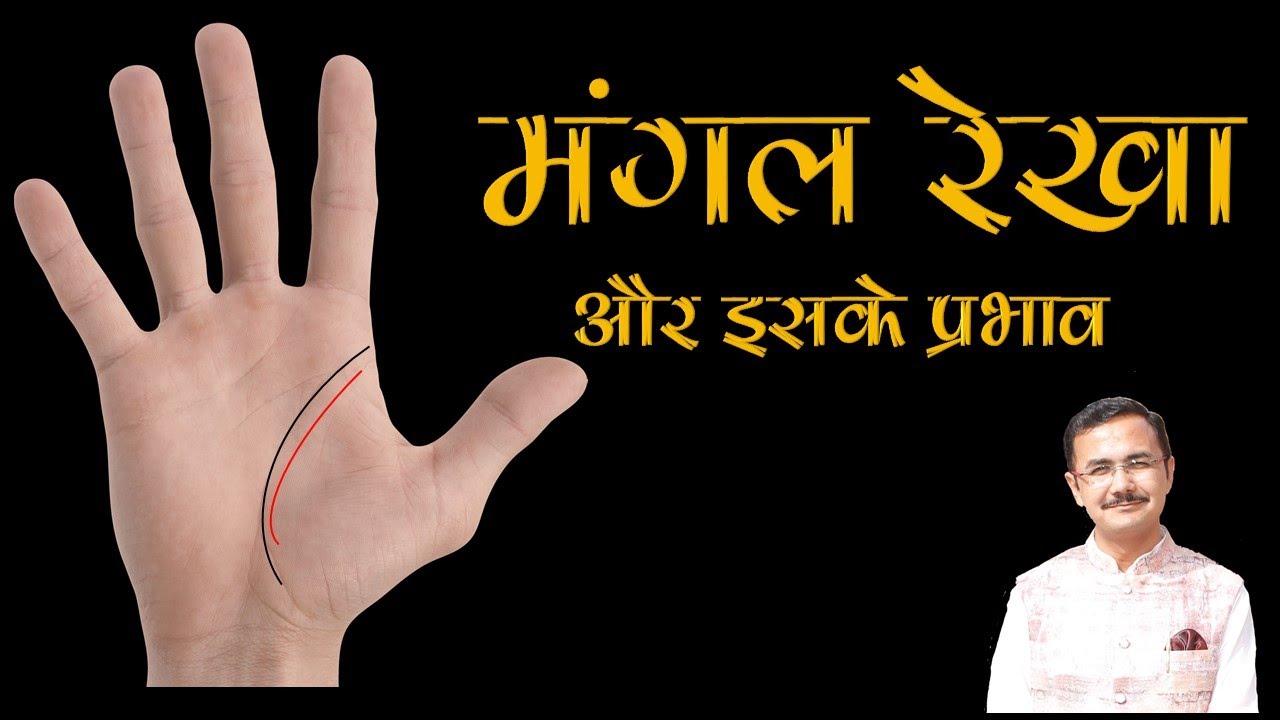 मंगल रेखा | Mangal rekha | Palmistry हस्तरेखा ज्ञान Lec.33 Hastrekha lesson - 33 Guardian Angel Line