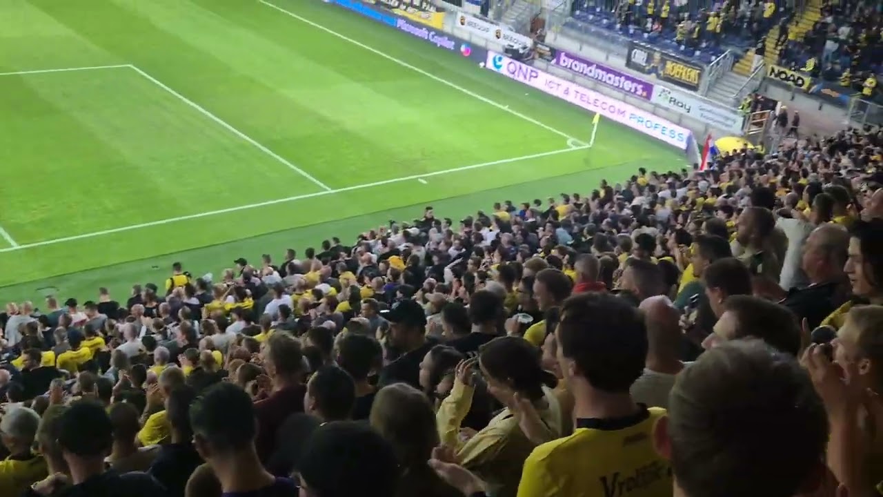 Opkomst NAC Breda VS Heracles Almelo. #nac #nacbreda 