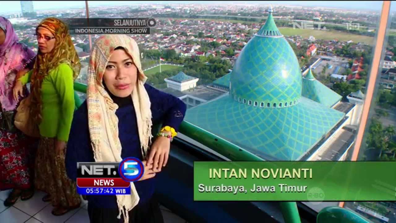Pesona Islami Masjid Al akbar Surabaya Terbesar kedua di Indonesia - NET5